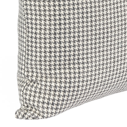 Cushion MUDELL 45x45 Gray Anthracite Pied Poule