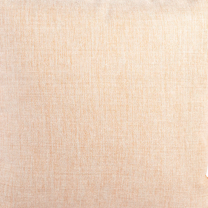 Cushion MUDELL 45x45 White and Orange with Border