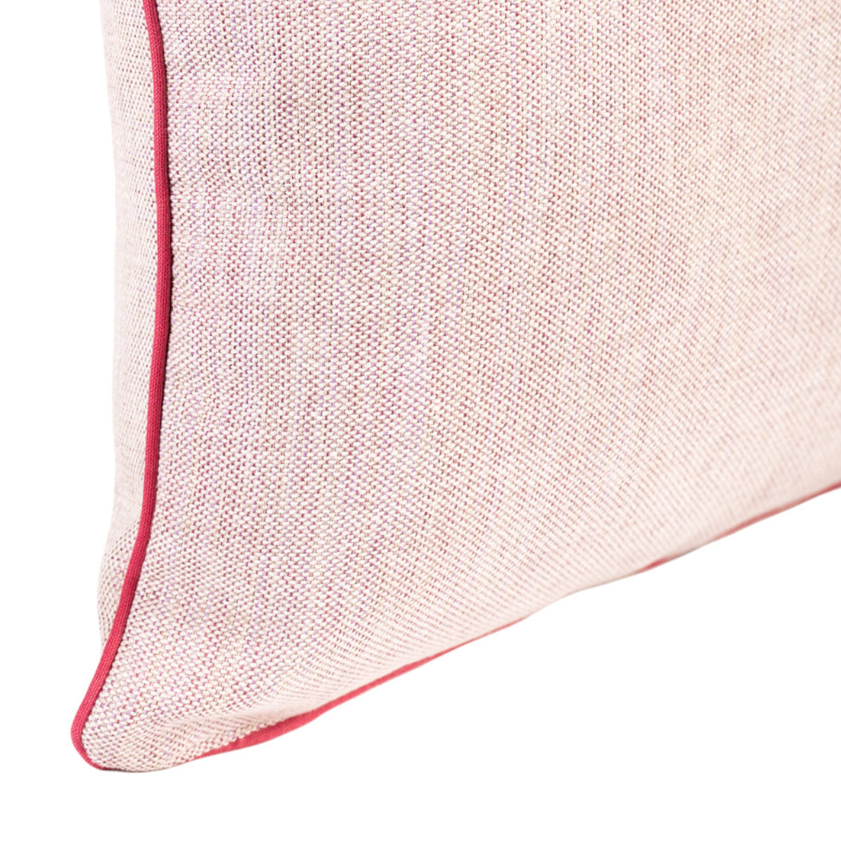 Cushion MUDELL 45x45 Pink with Border